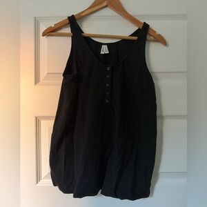 Pact Maternity Pajama Sleep Set, Black